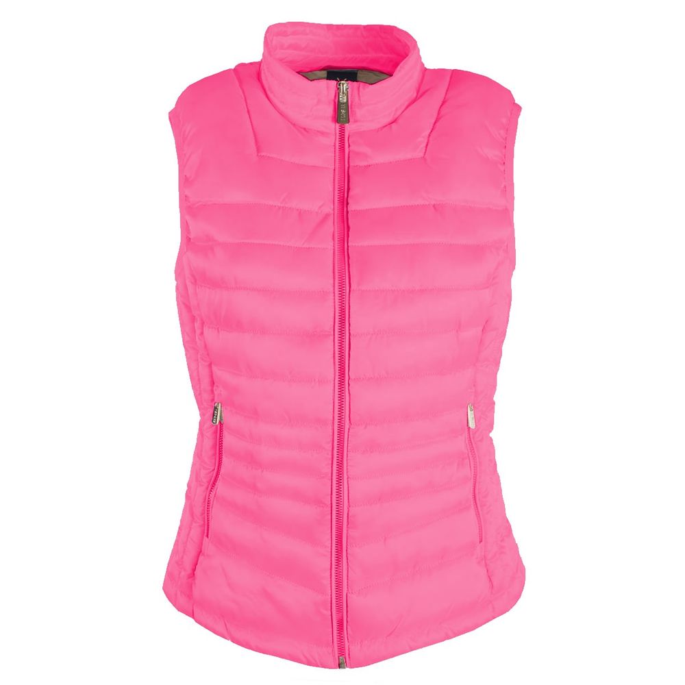 Fuchsia Sleeveless Technical Vest