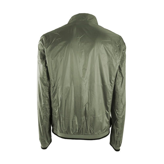 Sleek Nylon Zip Jacket for Men