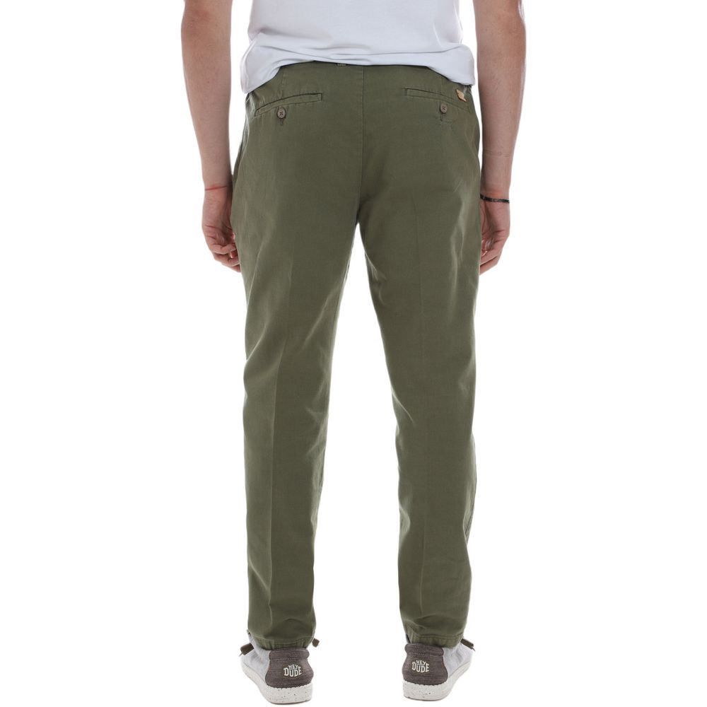 Elastic Waist Soft Cotton Trousers