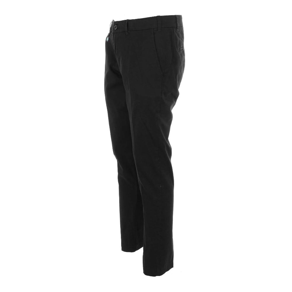 Sleek Cotton Chino Trousers - Elegant & Versatile