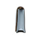 Elegant Light Blue Faux Leather Shoulder Bag
