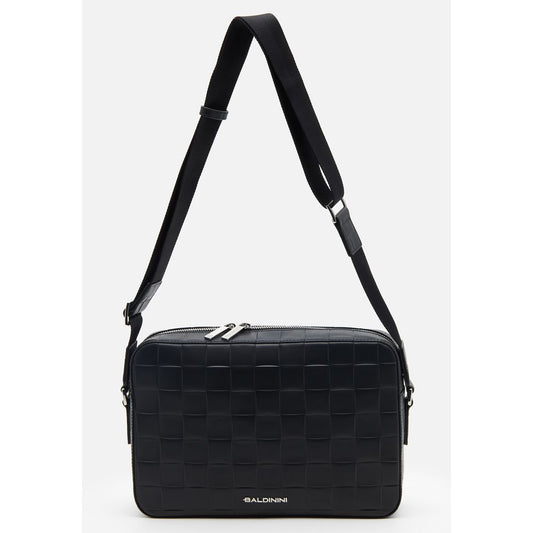 Elegant Woven Leather Crossbody Bag