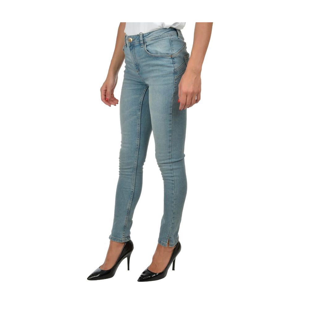 Chic Light Blue Skinny Denim for Women