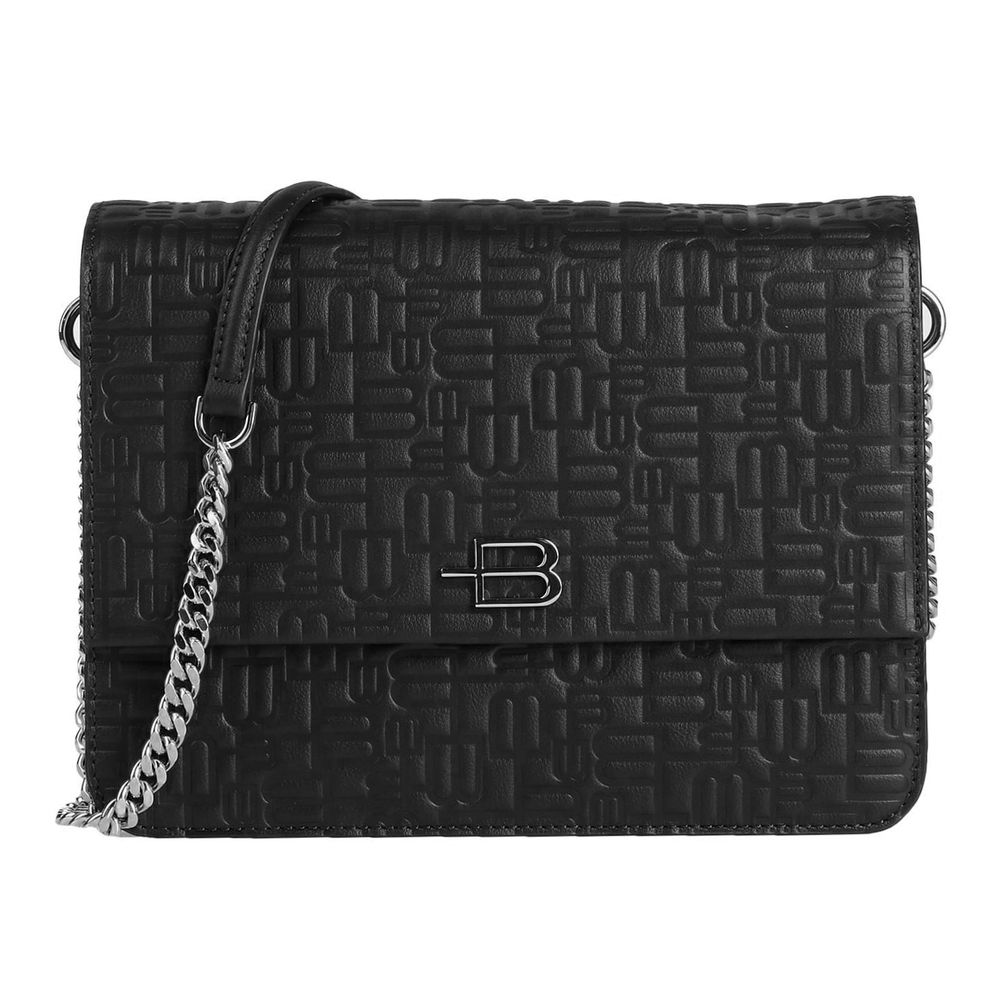 Elegant Calfskin Shoulder Bag with Chain Strap