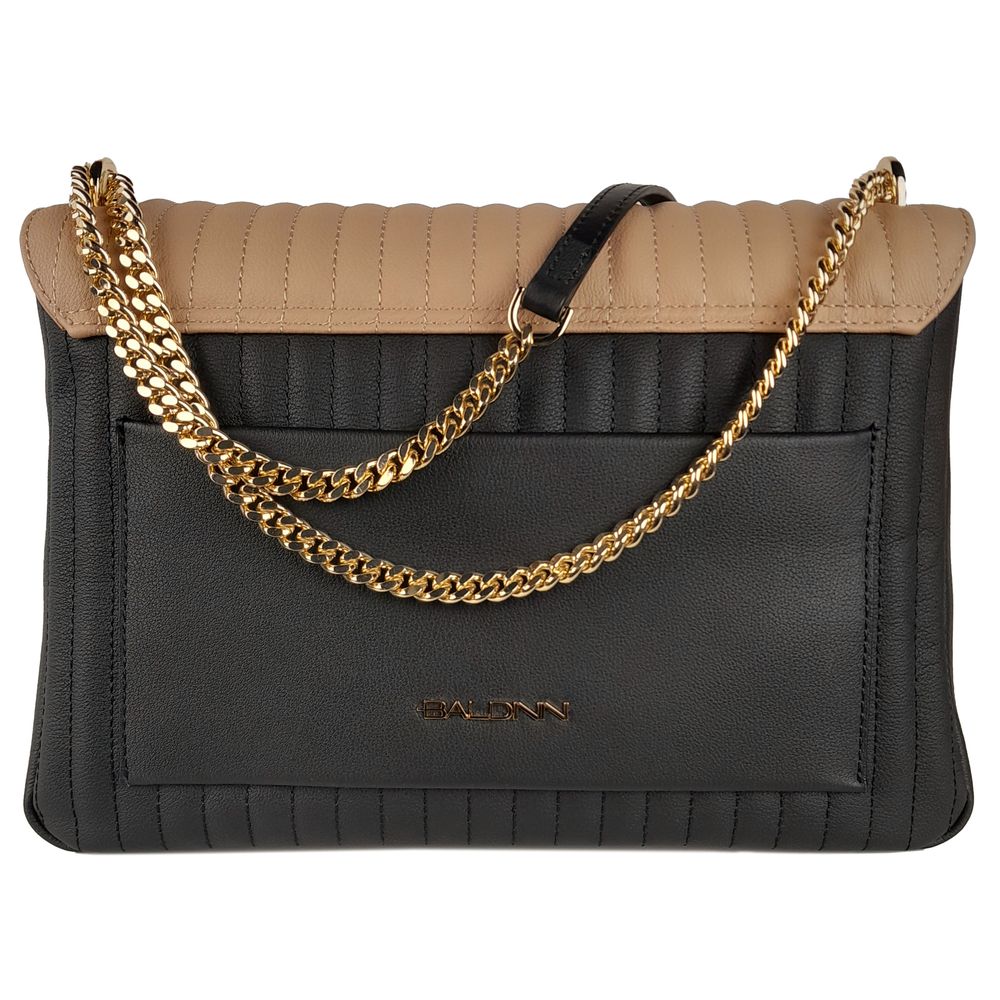 Elegant Quilted Calfskin Shoulder Bag