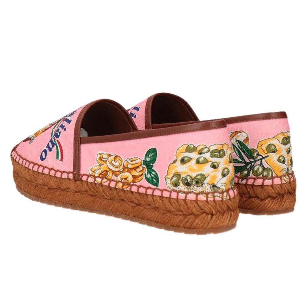 Colorful Canvas Espadrille Slippers