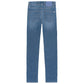 Elevated Essentials: Chic Men's Light Blue Jeans