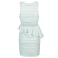Sleeveless Crepe Ruffle Dress