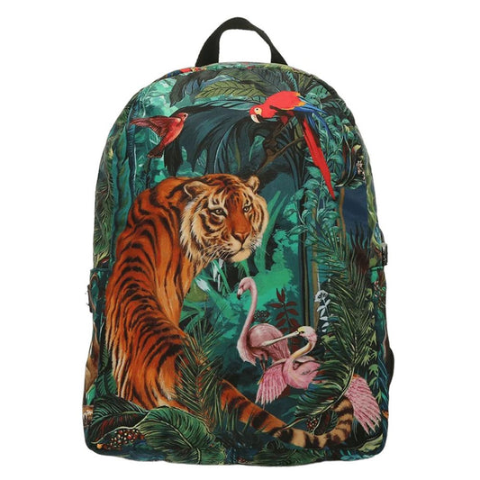 Exotic Jungle Print Luxury Backpack