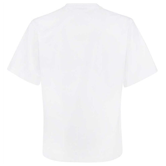 Elegant Over Fit White Cotton Tee