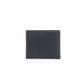 Elegant Blue Leather Bi-Fold Wallet