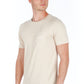 Sleek Silver Jersey Tee with Logo Accent