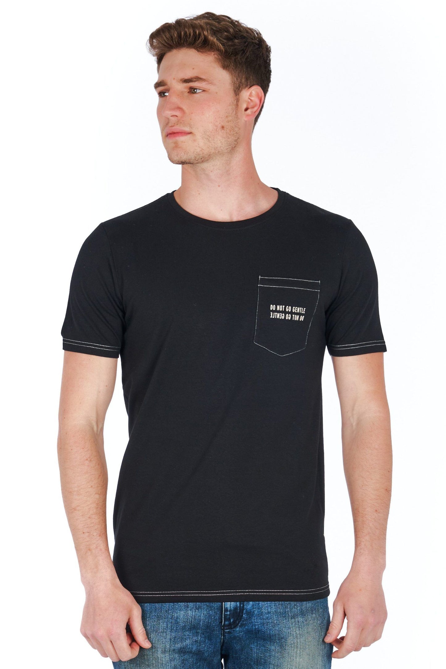 Sleek Logo Print Jersey Tee