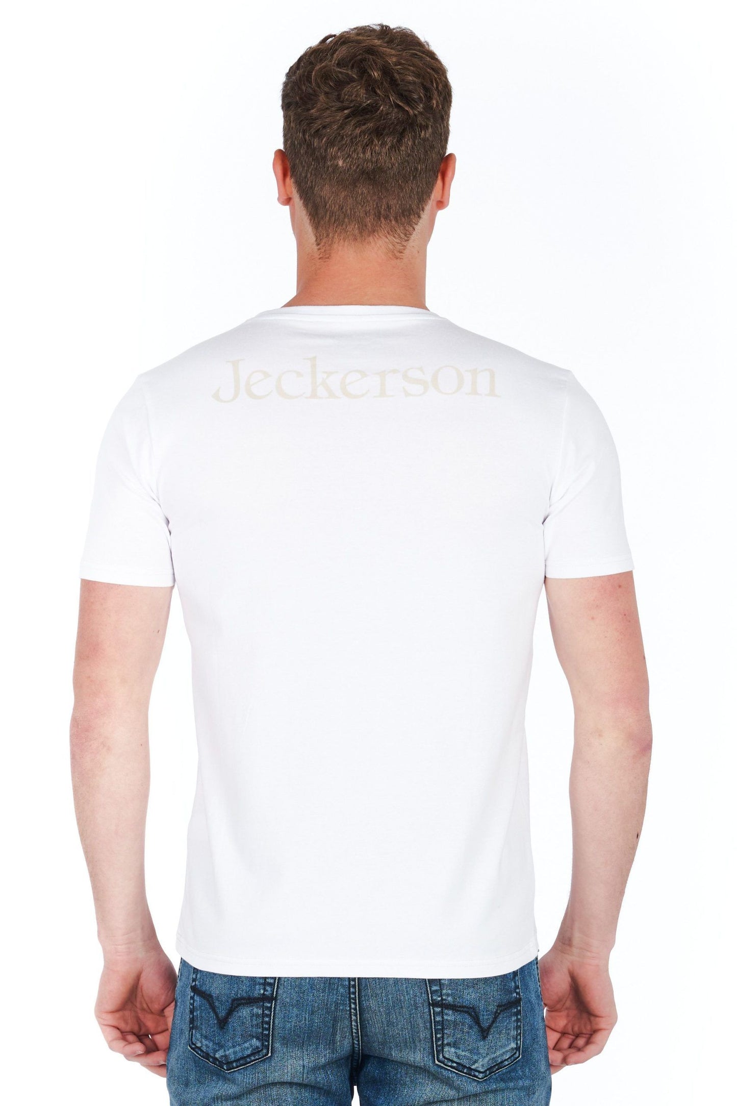 Slim Fit Logo Jersey T-Shirt - Crisp White