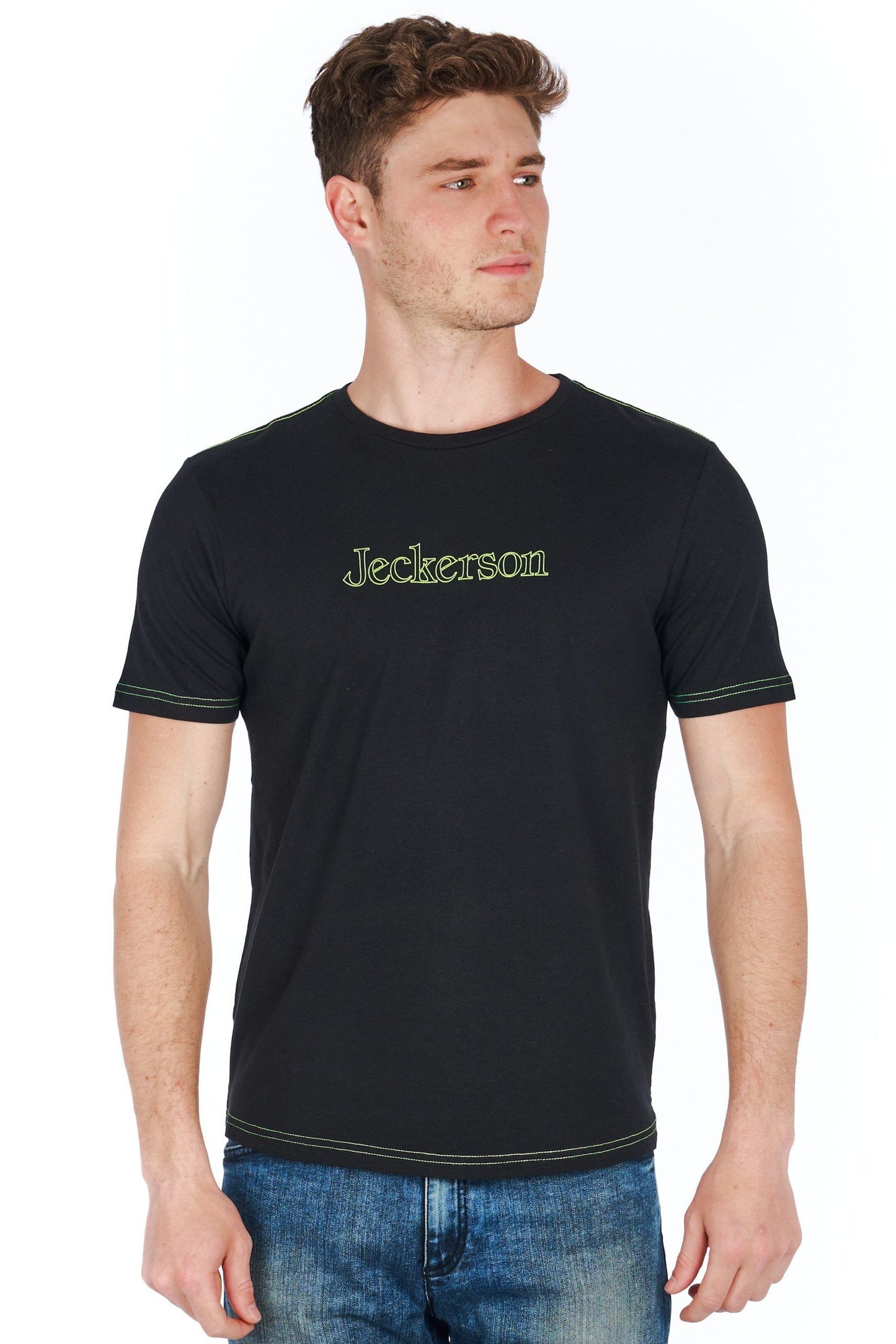 Sleek Slim-Fit Jersey Tee with Logo