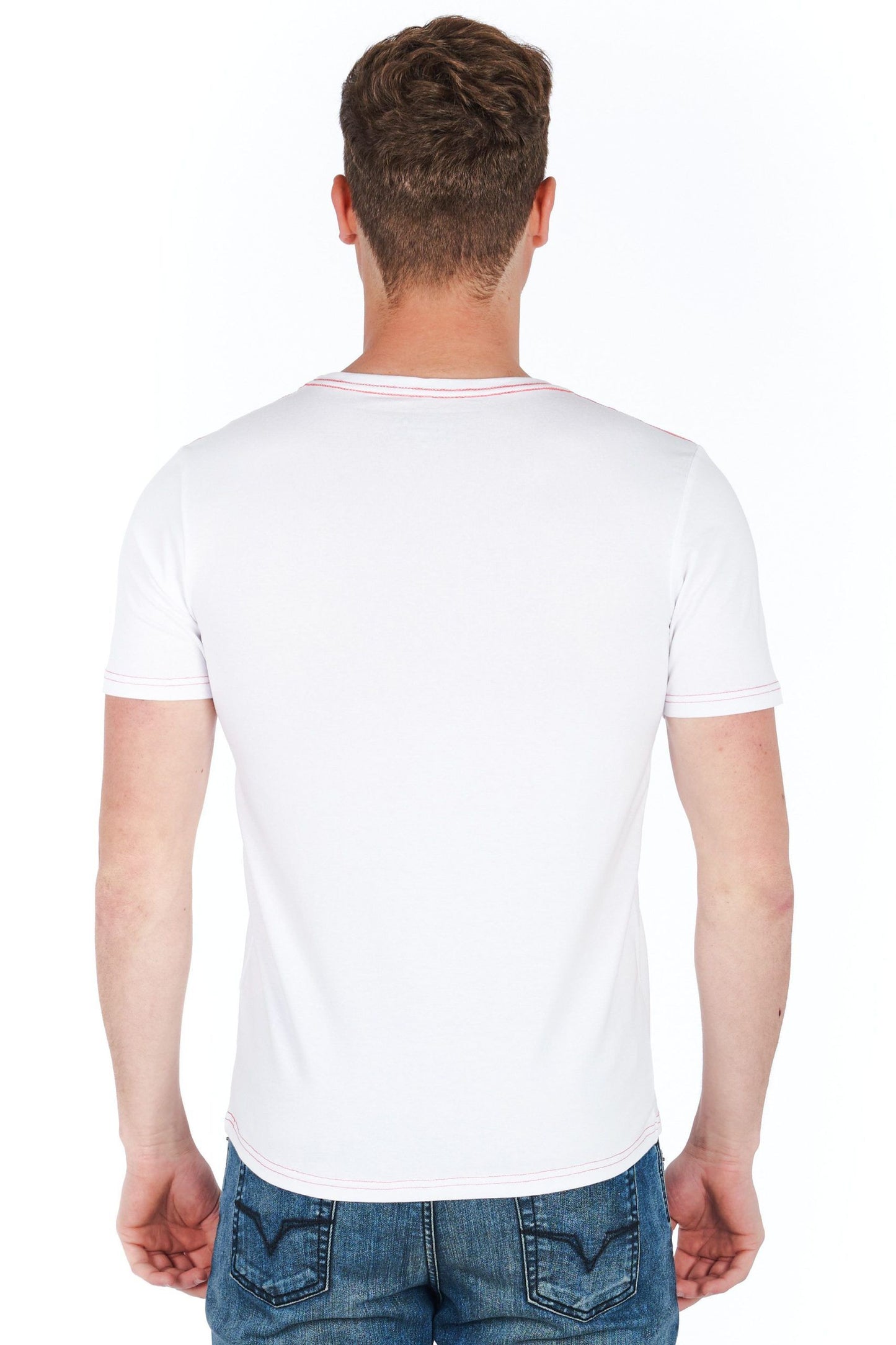 Slim Fit Logo Tee with Short Sleeves