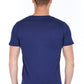 Slim Fit Logo Jersey Tee in Blue