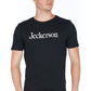 Sleek Jersey Logo Tee - Slim Fit Elegance