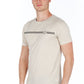 Elegant Silver Slim Fit Jersey T-Shirt
