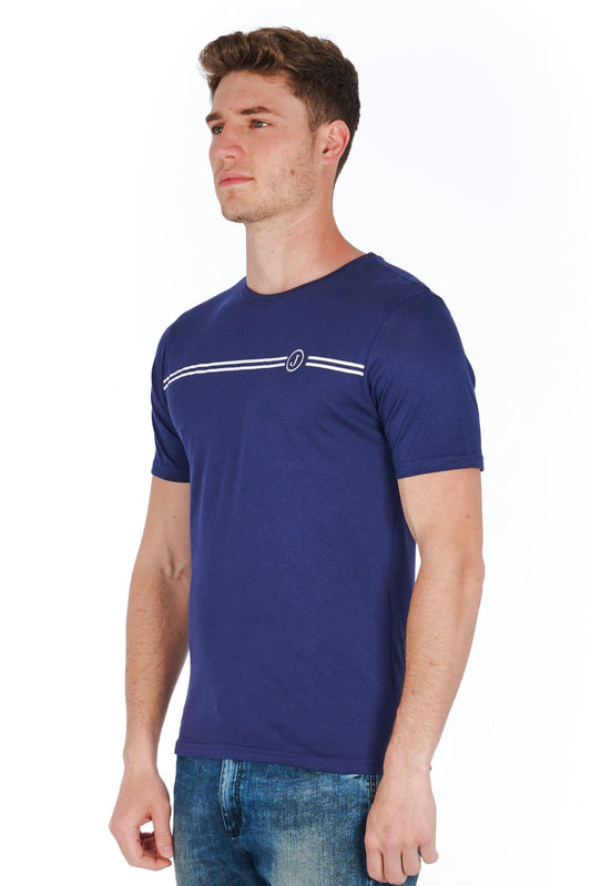 Sleek Slim Fit Jersey T-shirt with Statement Print