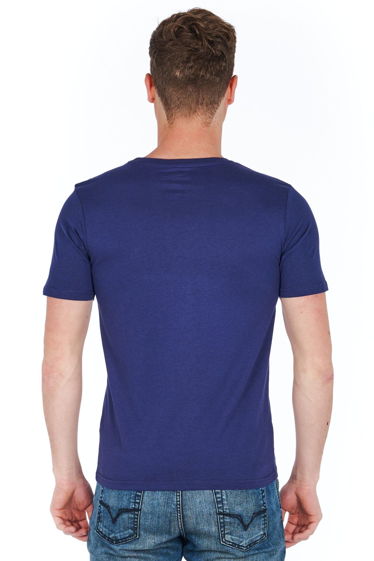 Sleek Slim Fit Jersey T-shirt with Statement Print