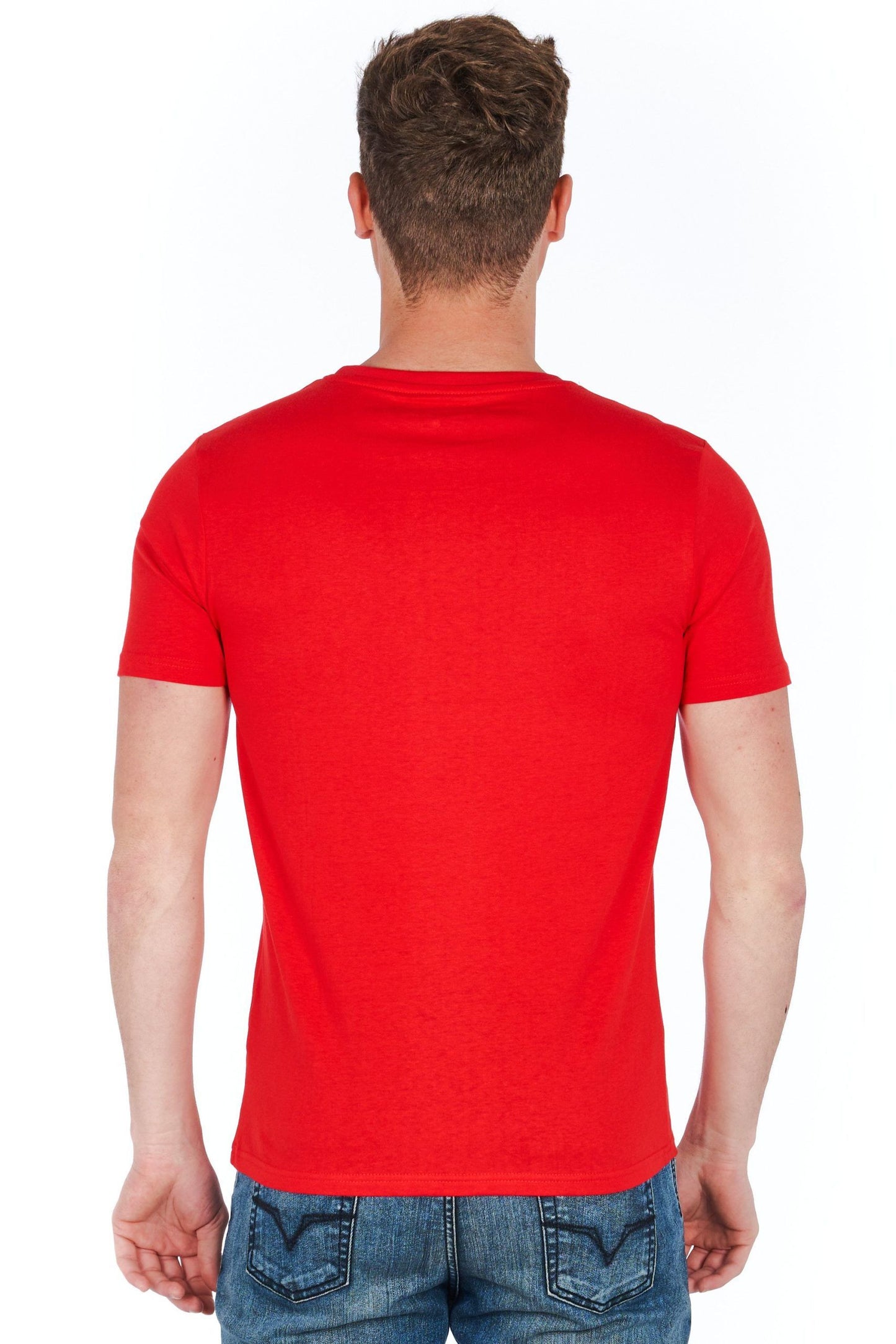 Slim Fit Jersey Tee with Front Print