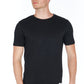 Sleek Black Jersey Tee with Mini Logo