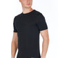 Sleek Black Jersey Tee with Mini Logo