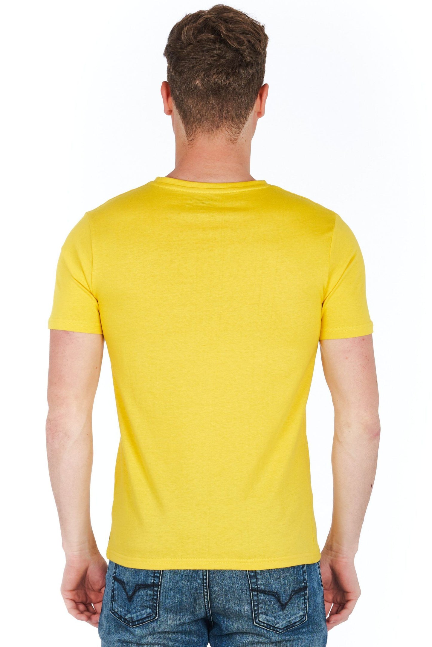 Slim Fit Solid Color Jersey Tee