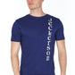 Slim Fit Vertical Logo Jersey Tee