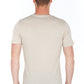 Sleek Silver Slim Fit Logo Tee