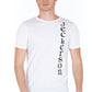 Elevated White Jersey Logo Tee - Slim Fit