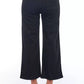 Chic High-Waist Cropped Trousers