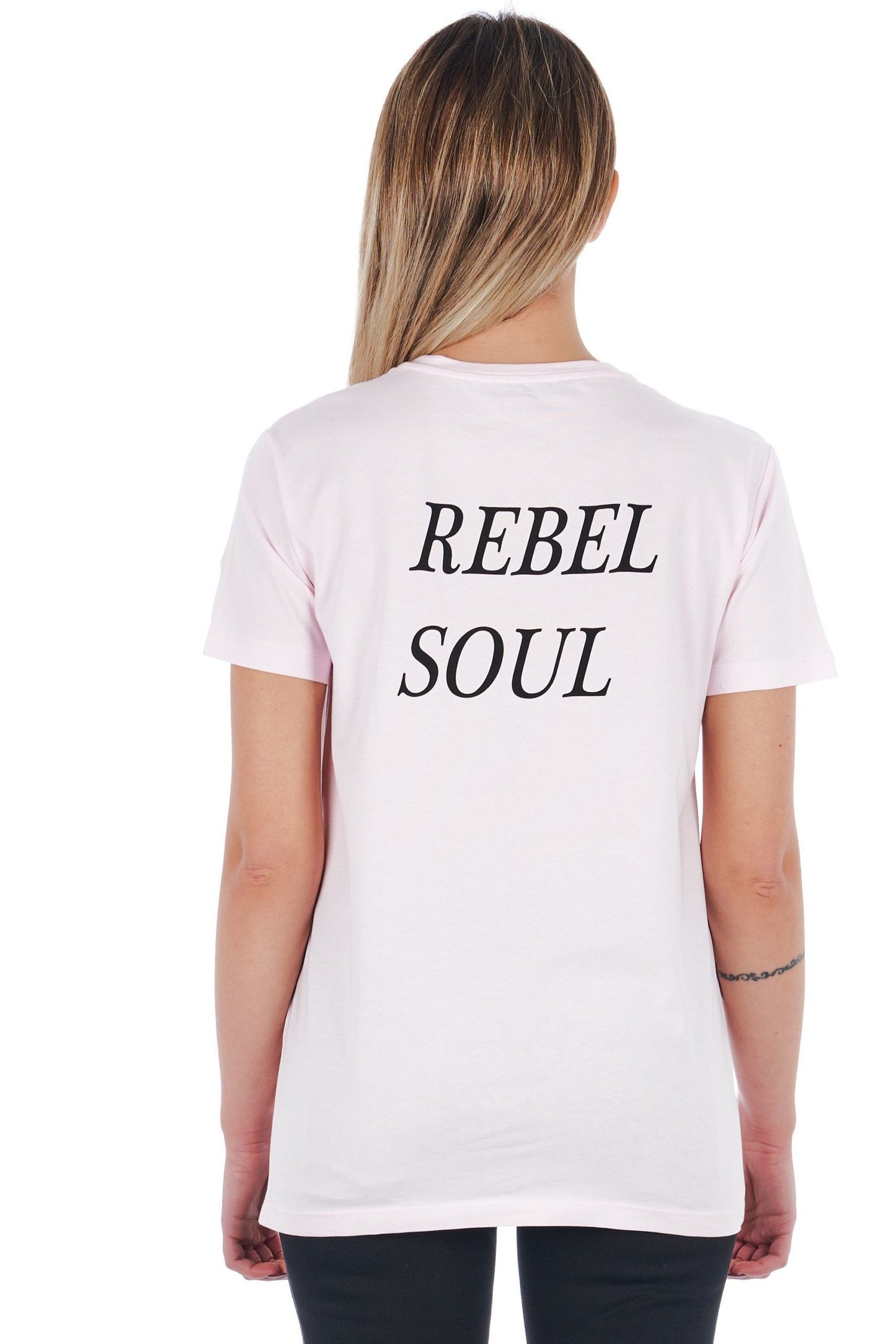 Chic Pink Printed Tee with Unique Graphic Detail