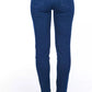 Chic Multi-Pocket Skinny Denim