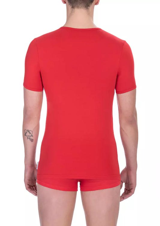 Ravishing Red Crew Neck Tee