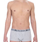Sleek Gray Bikkembergs Trunk Twin-Pack