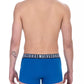 Chic Bikkembergs Blue Cotton Trunk Bi-pack