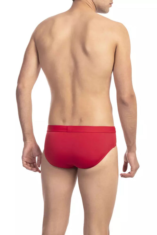 Elegant Monocolor Mens Swim Briefs