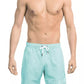 Elegant Light Blue Swim Shorts