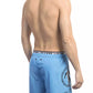 Chic Light Blue Layered Swim Shorts