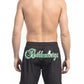 Elegant Black Logo Swim Shorts