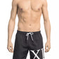 Elegant Degradé Swim Shorts with Pockets