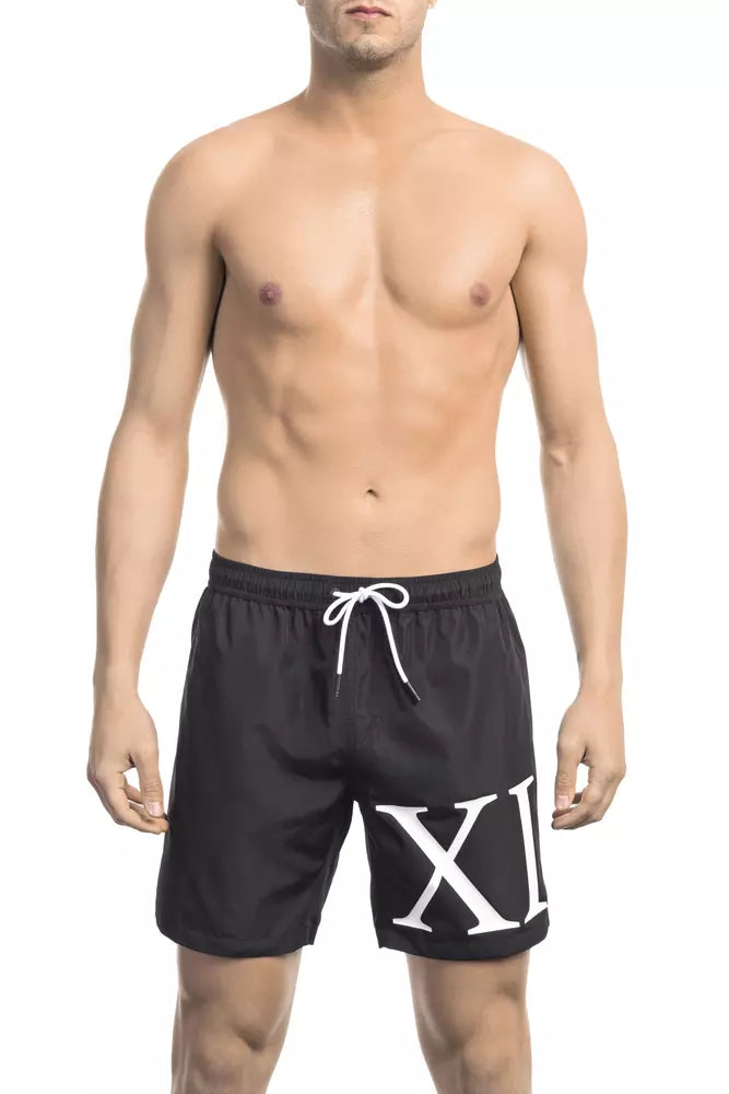 Elegant Degradé Swim Shorts with Pockets