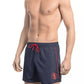 Radiant Blue Printed Swim Shorts
