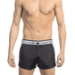 Chic Monochrome Swim Shorts with Branded Detail