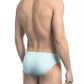 Chic Light Blue Side Print Speedo