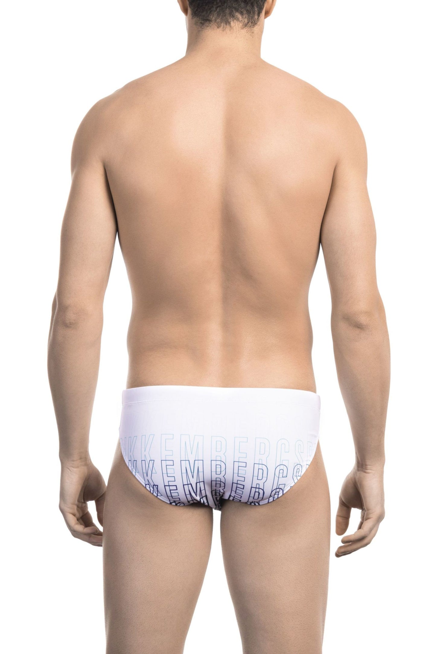 Degradé Print Drawstring Speedo Swimwear