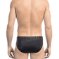 Sleek Black Print Speedo for Stylish Swimmers