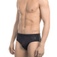 Sleek Black Print Speedo for Stylish Swimmers
